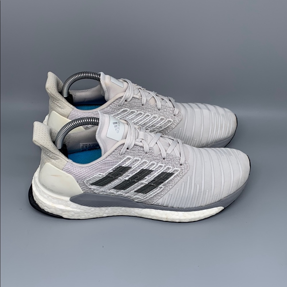 Adidas Solar Boost W Gray Running Shoes BB6604 Women’s Sz 9.5